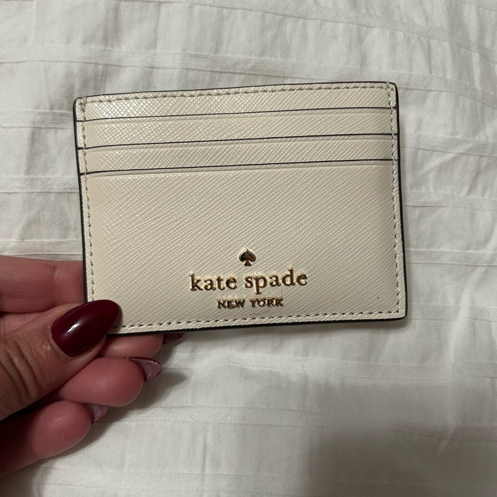 Kate Spade Ivory Card Holder